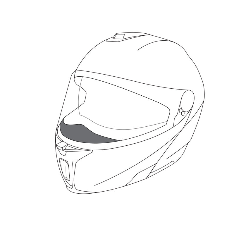 AGV BREATH DEFLECTOR SPORTMODULAR (20KIT12004001) - DRIVEN Canada's Powersports 802665669297220KIT12004001