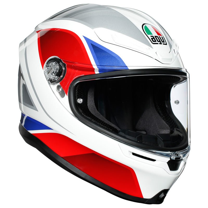 AGV K - 6 HELMET HYPEN BLACK/RED/WHITE (2XL) - DRIVEN Canada's Powersports 8051019191458216301O2MY003XS