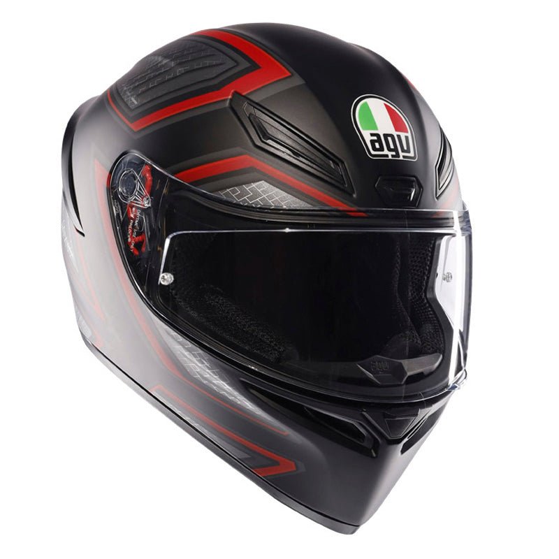 AGV K1 S SLING MATT BLACK/RED (L) - DRIVEN Canada's Powersports 82118394003038L