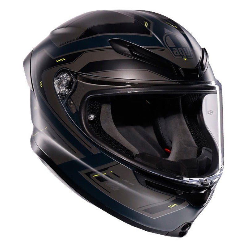 AGV K6 S ENHANCE MATT GREY/YELLOW FLUO (L) - DRIVEN Canada's Powersports 80009584118682118395002022L