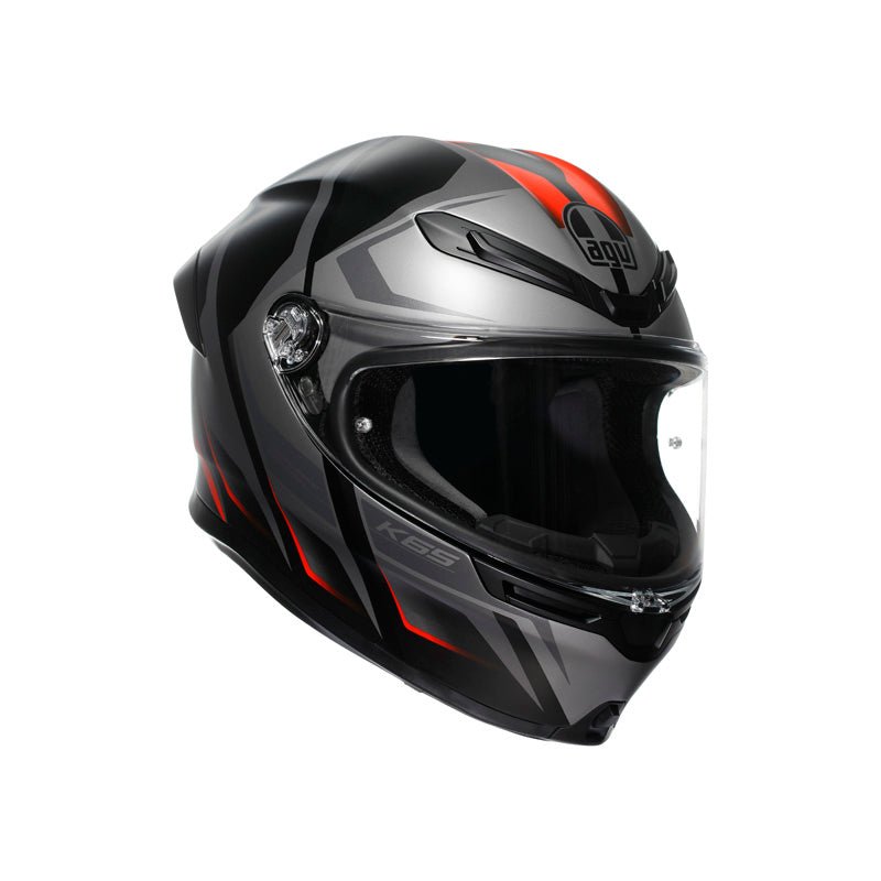 AGV K6 S Karve Matt Black/Grey/Red (M) - DRIVEN Canada's Powersports 2118395002024M