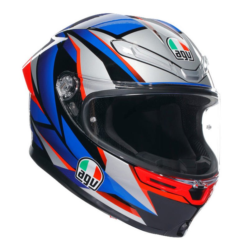 AGV K6 S SLASHCUT BLACK/BLUE/RED XXL - DRIVEN Canada's Powersports 80009584118062118395002015L