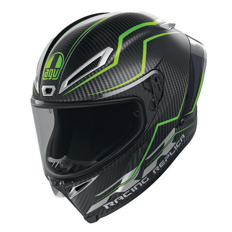 AGV PISTA GP RR HELMET PERFORMANTE CARBON/LIME (L) (2118356002018L) - DRIVEN Canada's Powersports 82118356002018L