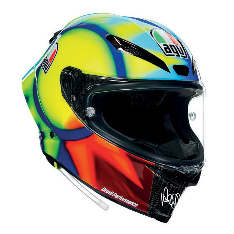 AGV PISTA GP RR HELMET SOLELUNA 2021 (S) (2118356002010S) - DRIVEN Canada's Powersports 82118356002010S