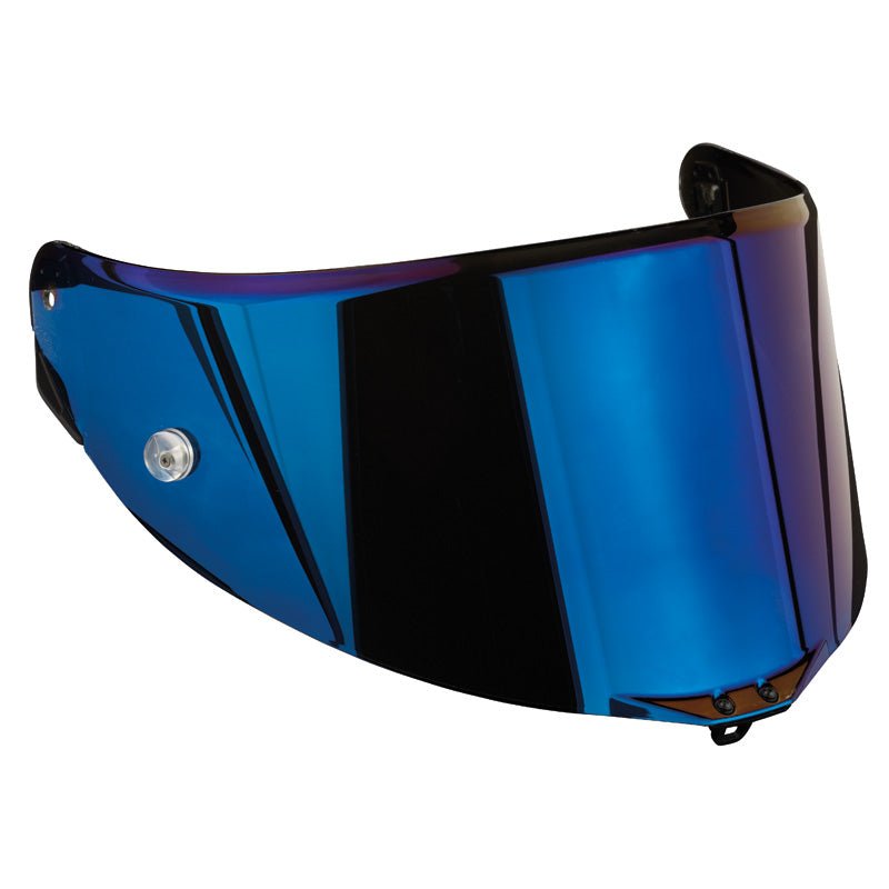 AGV VISOR RACE 3 TEAR - OFF SYSTEM + PINLOCK SYSTEM IRIDIUM SILVER PISTA/CORSA - DRIVEN Canada's Powersports 802665664755220KV0B9N1002
