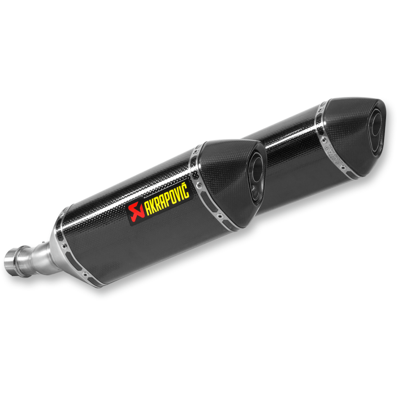 AKRAPOVIC 14 - 20 Z1000 MUFFLERS SO CF/CF TIPS (S - K10SO18 - HZC) - DRIVEN Canada's Powersports S - K10SO18 - HZC