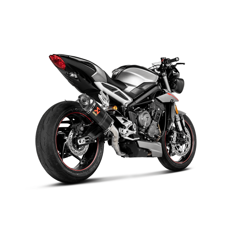 AKRAPOVIC 17 - 19 STREET TRIPLE 765 SO CF/CF TIP (S - T7SO2 - APC) - DRIVEN Canada's Powersports S - T7SO2 - APC