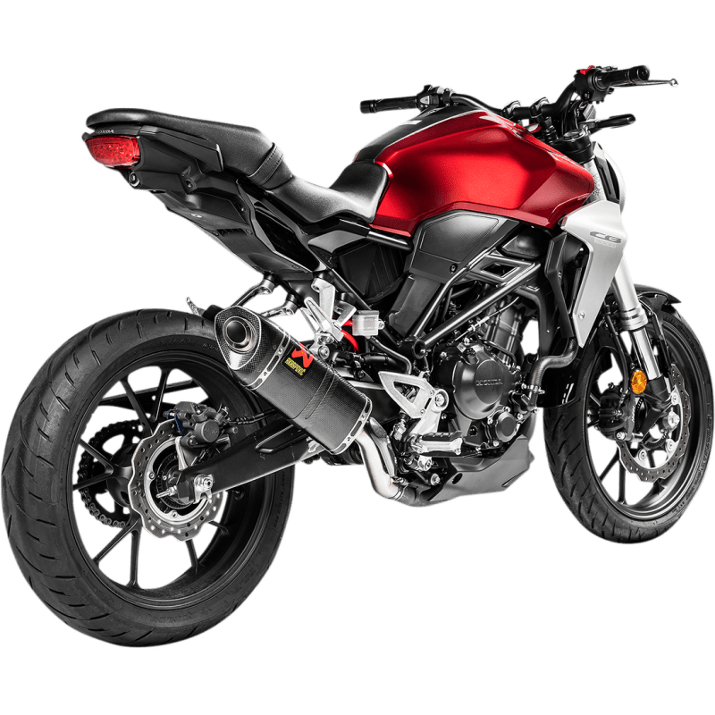 AKRAPOVIC 18 - 20 CB300R SLIP - ON CF/CF (S - H3SO7 - APC) - DRIVEN Canada's Powersports S - H3SO7 - APC