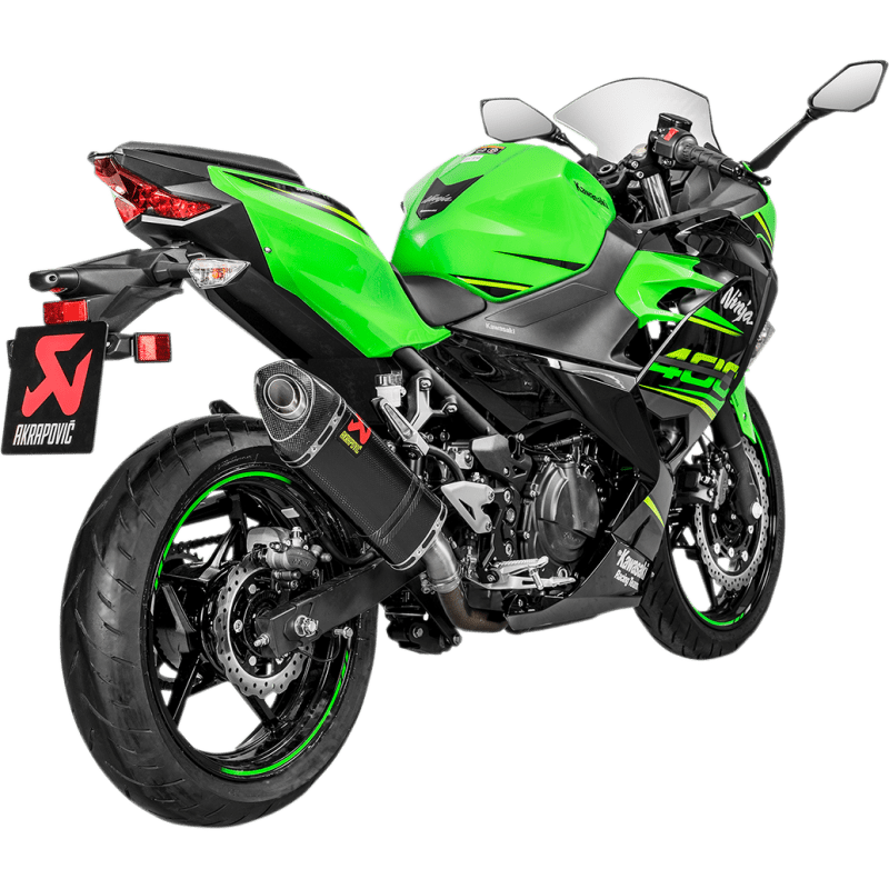 AKRAPOVIC 18 - 22 NINJA 400 SLIP - ON CF/CF (S - K4SO6 - APC) - DRIVEN Canada's Powersports S - K4SO6 - APC