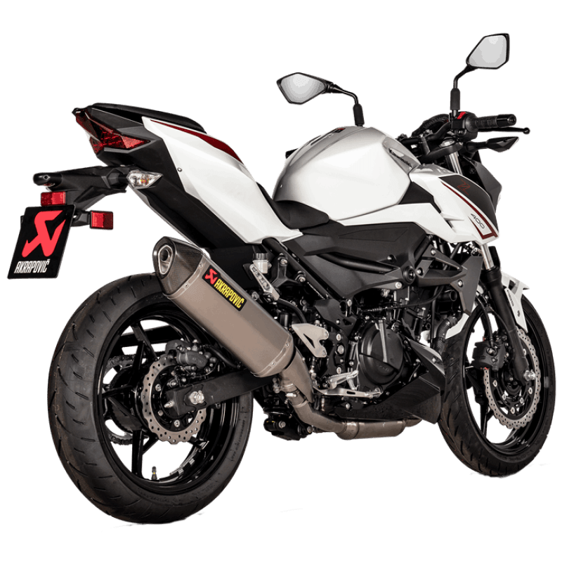 AKRAPOVIC 18 - 23 NINJA 400 SLIP ON TI/CF TIP (S - K4SO7 - HRT) - DRIVEN Canada's Powersports S - K4SO7 - HRT