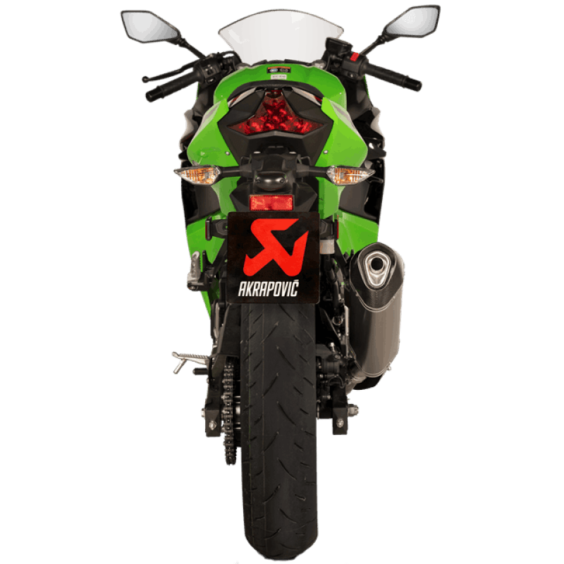 AKRAPOVIC 18 - 23 NINJA 400 SLIP ON TI/CF TIP (S - K4SO7 - HRT) - DRIVEN Canada's Powersports S - K4SO7 - HRT