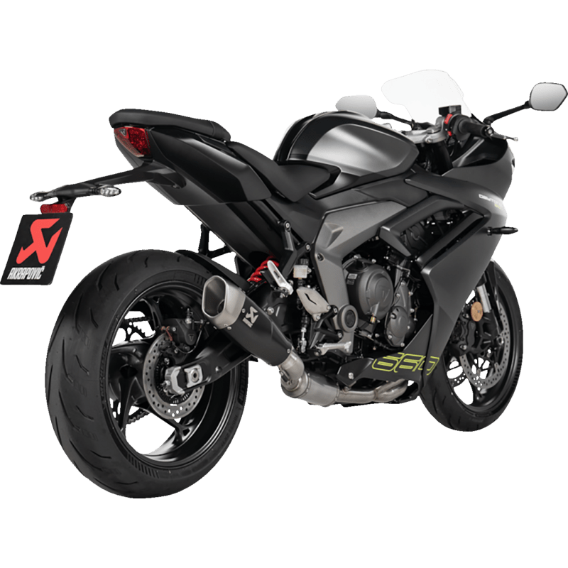 AKRAPOVIC EXHAUST TRIUMPH TIGER SPORT 660 (S - T6R2 - CQTBL) - DRIVEN Canada's Powersports S - T6R2 - CQTBL