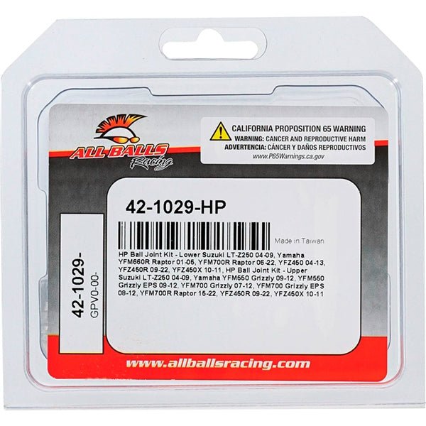 ALL BALLS RACING BALL JOINT KIT (42 - 1029 - HP) - DRIVEN Canada's Powersports 61331081003242 - 1029 - HP