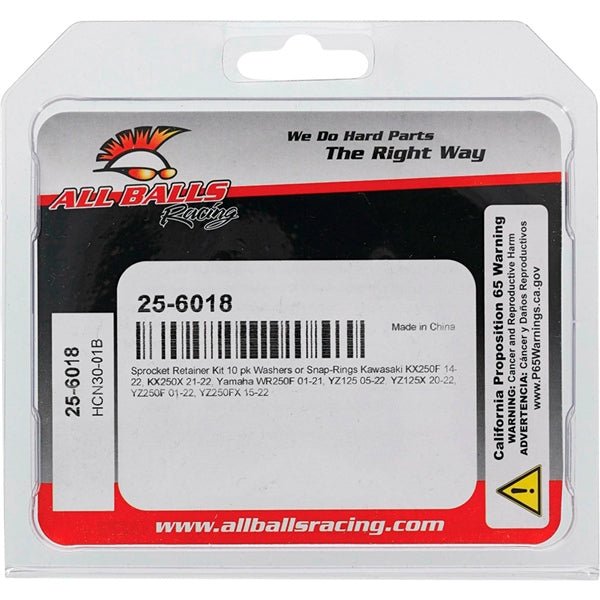 ALL BALLS RACING COUNTERSHAFT WASHER (25 - 6018) - DRIVEN Canada's Powersports 72398043760325 - 6018