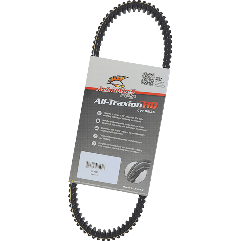 ALL BALLS RACING CVT BELT (25 - 9007) - DRIVEN Canada's Powersports 25 - 9007