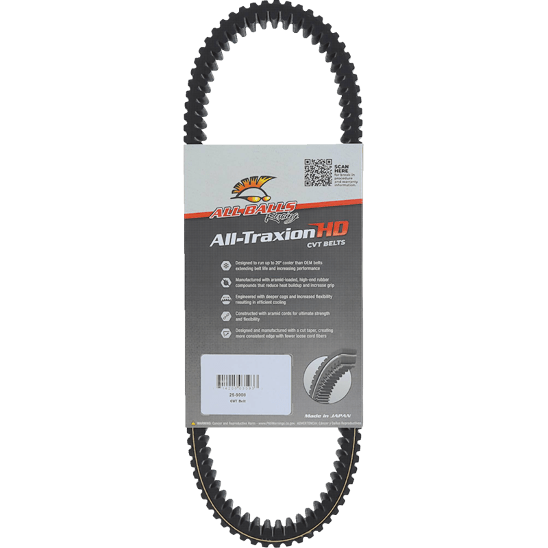 ALL BALLS RACING CVT BELT (25 - 9008) - DRIVEN Canada's Powersports 25 - 9008