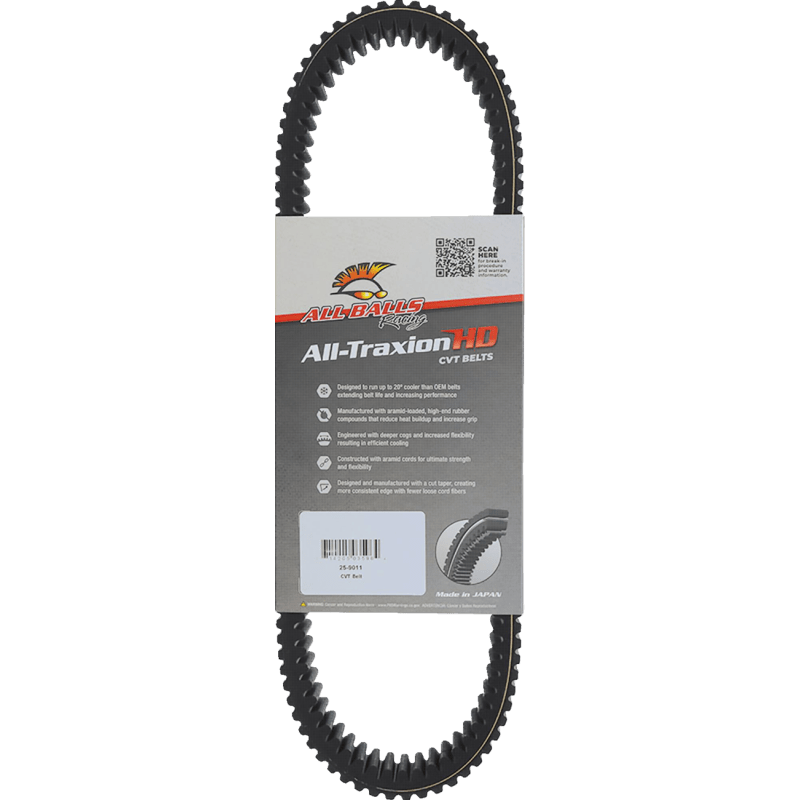 ALL BALLS RACING CVT BELT (25 - 9011) - DRIVEN Canada's Powersports 25 - 9011