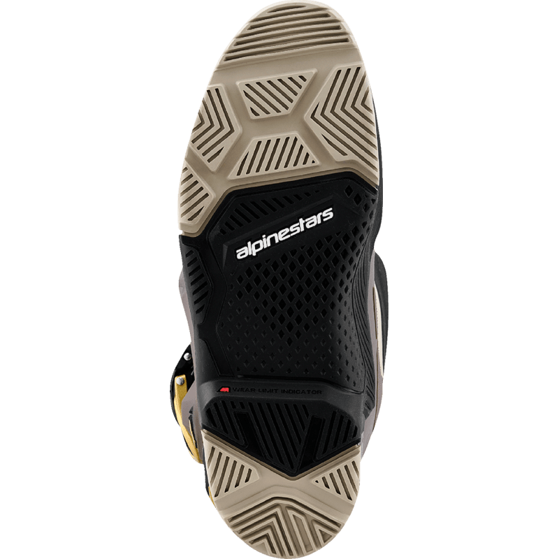 ALPINESTARS BOOT T7 END DS Black/Gray/Gold Bottom - Driven Powersports