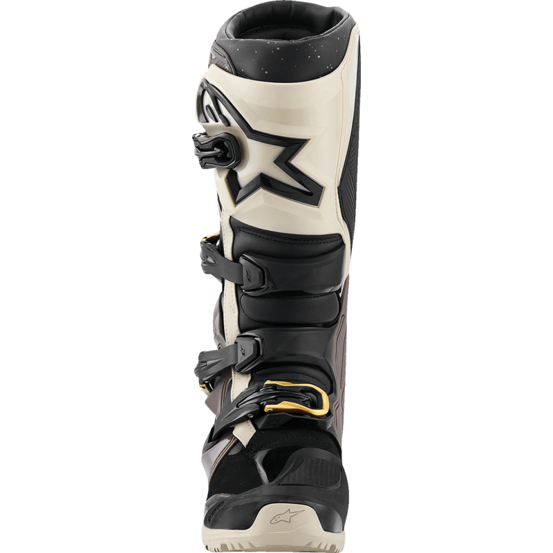 ALPINESTARS BOOT T7 END DS Black/Gray/Gold Front - Driven Powersports