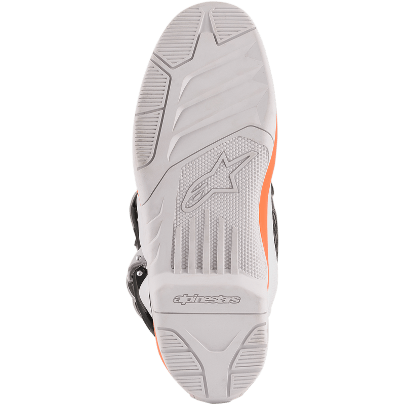 ALPINESTARS BOOT TECH 5 White/Black/Orange Bottom - Driven Powersports