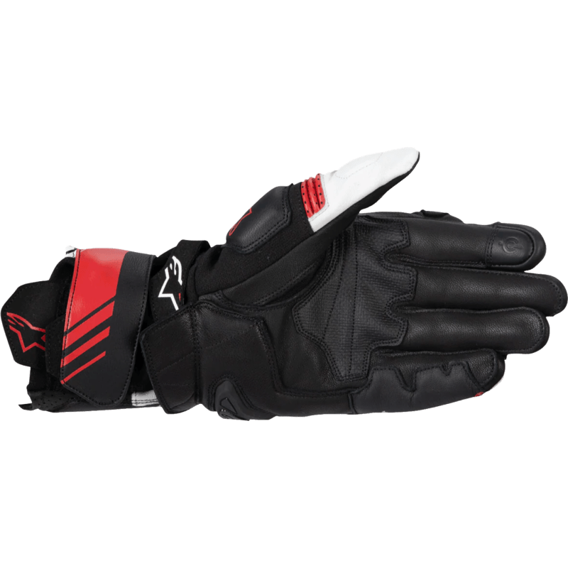 ALPINESTARS GLOVE GP+ R V3 LTHR BK/WT/BRT - DRIVEN Canada's Powersports 80593475420413550825 - 1304 - S