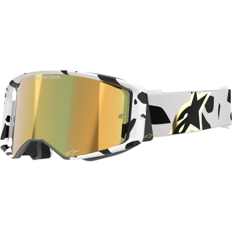 ALPINESTARS GOGGLE SUPERTECH CORP WHT/GLD - DRIVEN Canada's Powersports 80593474956755100325 - 2044