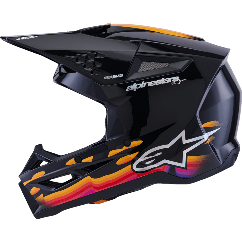 ALPINESTARS HELMET SM3 FORCE BLACK - GLOSS - DRIVEN Canada's Powersports 80593475725818301126 - 1180 - S