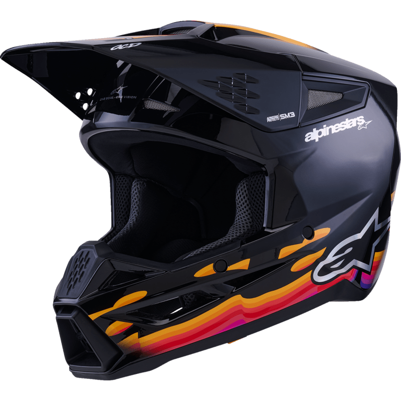 ALPINESTARS HELMET SM3 FORCE BLACK - GLOSS - DRIVEN Canada's Powersports 80593475725818301126 - 1180 - S
