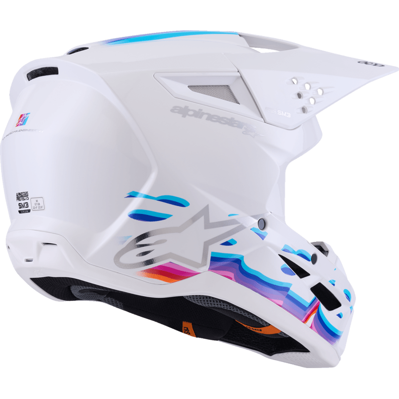 ALPINESTARS HELMET SM3 FORCE WHITE - GLOSS - DRIVEN Canada's Powersports 80593475726428301126 - 2180 - S