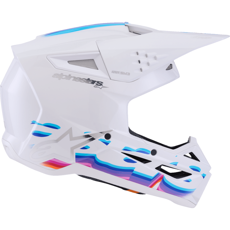 ALPINESTARS HELMET SM3 FORCE WHITE - GLOSS - DRIVEN Canada's Powersports 80593475726428301126 - 2180 - S