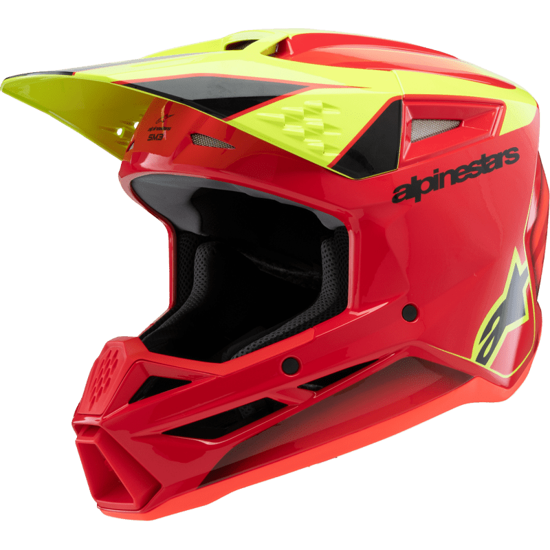 ALPINESTARS HELMET SM3 YTH FRAY R/Y/B S ECE06 (8301725 - 3051 - YS) - DRIVEN Canada's Powersports 80593474467768301725 - 3051 - YS