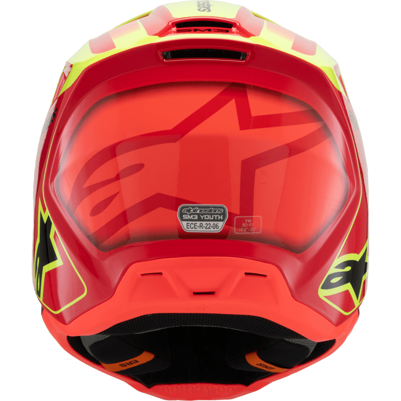 ALPINESTARS HELMET SM3 YTH FRAY R/Y/B S ECE06 (8301725 - 3051 - YS) - DRIVEN Canada's Powersports 80593474467768301725 - 3051 - YS
