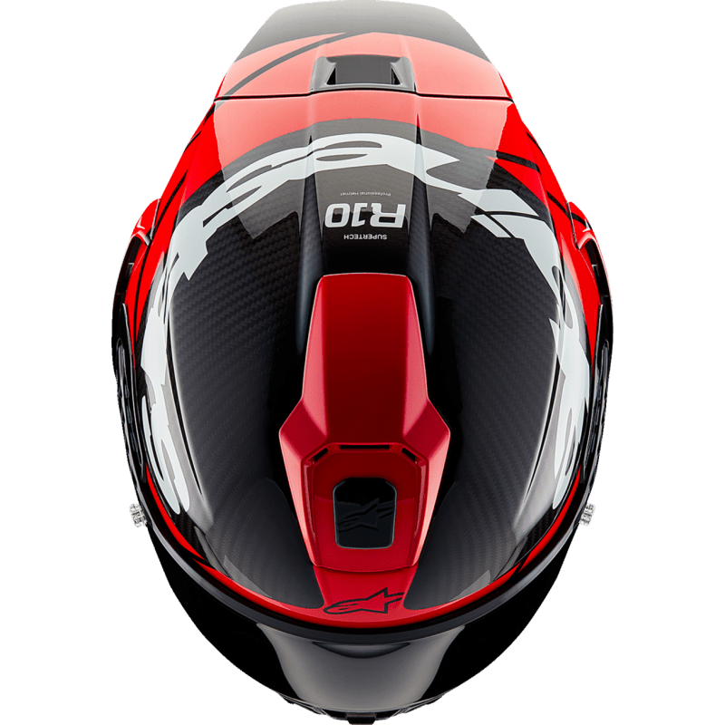 Alpinestars S - R10 Element Helmet Carb/R/W - DRIVEN Canada's Powersports 8059347376228200324-1363-XS