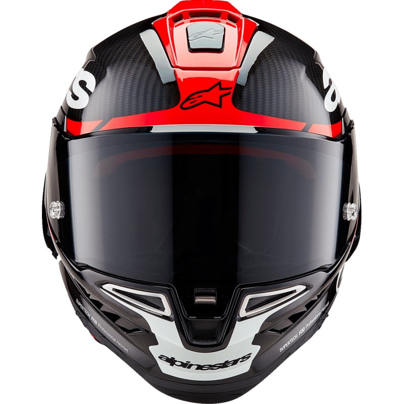 Alpinestars S - R10 Element Helmet Carb/R/W - DRIVEN Canada's Powersports 8059347376228200324-1363-XS