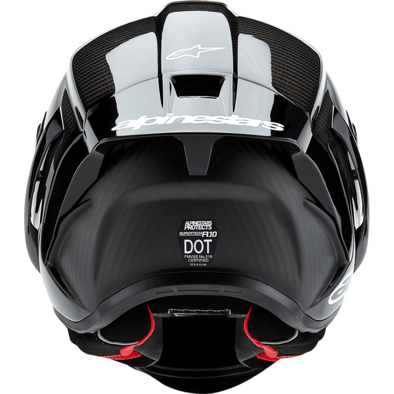 ALPINESTARS S - R10 SOLID HELMET CARB M&G - DRIVEN Canada's Powersports 8059347340998200124 - 1902 - XS