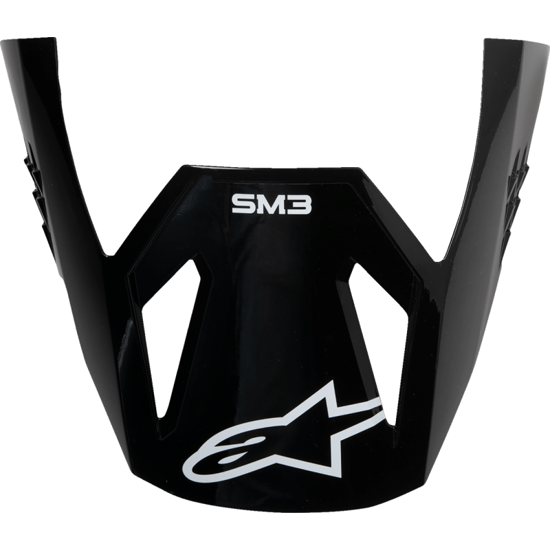 ALPINESTARS VISOR SM3 BLACK - GLOSS (8980326 - 1180) - DRIVEN Canada's Powersports 80593475731378980326 - 1180