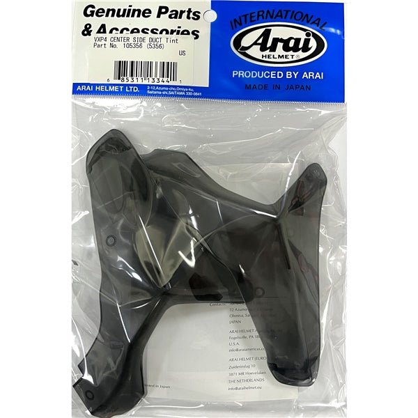 ARAI DUCT CENTER SIDE VXP4 TINT (10 - 5356) - DRIVEN Canada's Powersports 68531113344110 - 5356