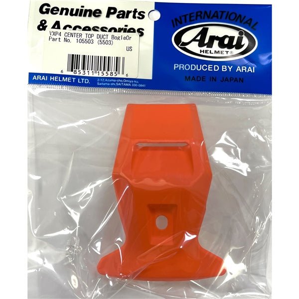 ARAI DUCT CENTER TOP VXP4 BOGLE - DRIVEN Canada's Powersports 68531115585610 - 5503