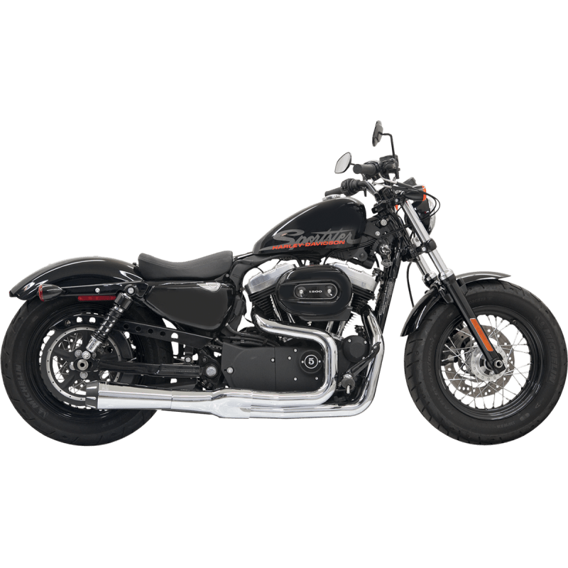BASSANI XHAUST 04 - 13 MEGA POWER 2:1 FS CHROME - DRIVEN Canada's Powersports 8105940132691X22R