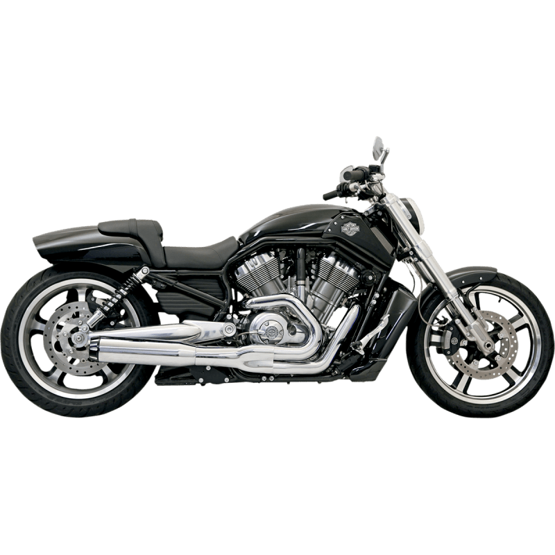 BASSANI XHAUST 07 - 17 VRSCAW,DX,X B1 POWER 2:1 FS CHROME (1V38R) - DRIVEN Canada's Powersports 8105940113401V38R