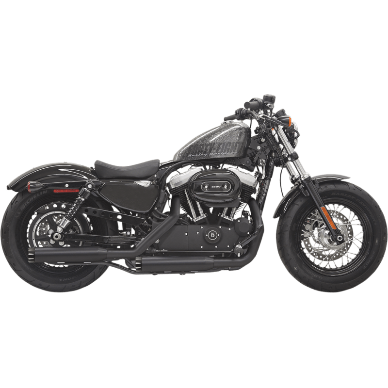 BASSANI XHAUST 14 - 21 3" SO BLK/STRAIGHT CUT TP*2 - DRIVEN Canada's Powersports 8105940171681X27TB