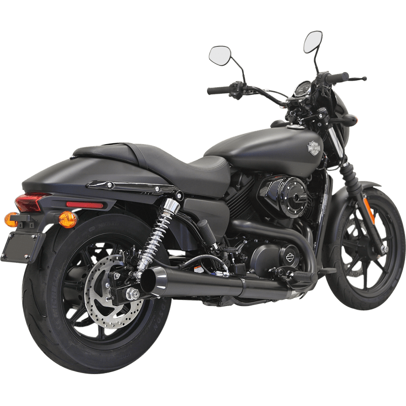 BASSANI XHAUST 15 - 20 STREET 500/750 MEGAPHONE SO BLACKE*1 (1527RB) - DRIVEN Canada's Powersports 8105940112341527RB