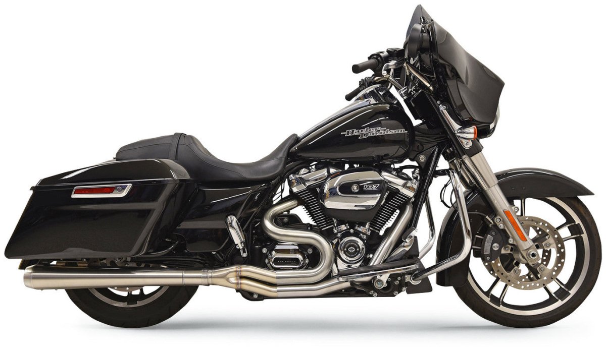BASSANI XHAUST 17 - 21 FL EXHAUST 2:1 SS 4" MEGA LONG (1F21SS) - DRIVEN Canada's Powersports 8105940165291F21SS