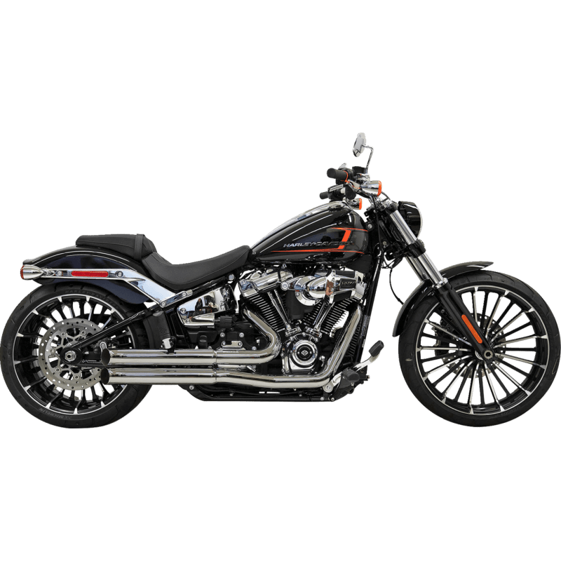 BASSANI XHAUST 18 - 21 SOFTAIL PRO STR FS 2:2 CHROME (1S34D) - DRIVEN Canada's Powersports 8105940157201S34D