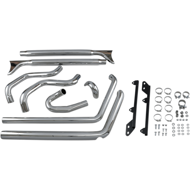 BASSANI XHAUST 07 - 17 SOFTAIL 33" FISHTAIL 2:2 FS NO BAFFLE (1S46E - 33) - DRIVEN Canada's Powersports 8105940186221S46E - 33