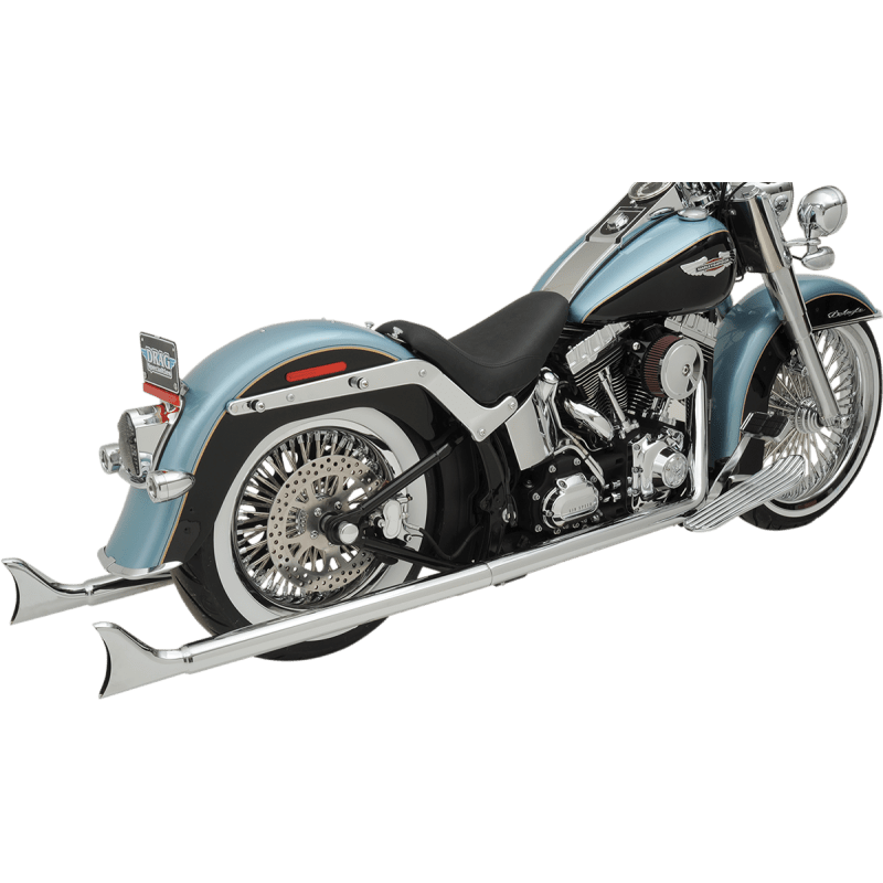 BASSANI XHAUST 07 - 17 SOFTAIL 36" FISHTAIL 2:2 FS NO BAFFLE (1S46E - 36) - DRIVEN Canada's Powersports 8105940182951S46E - 36