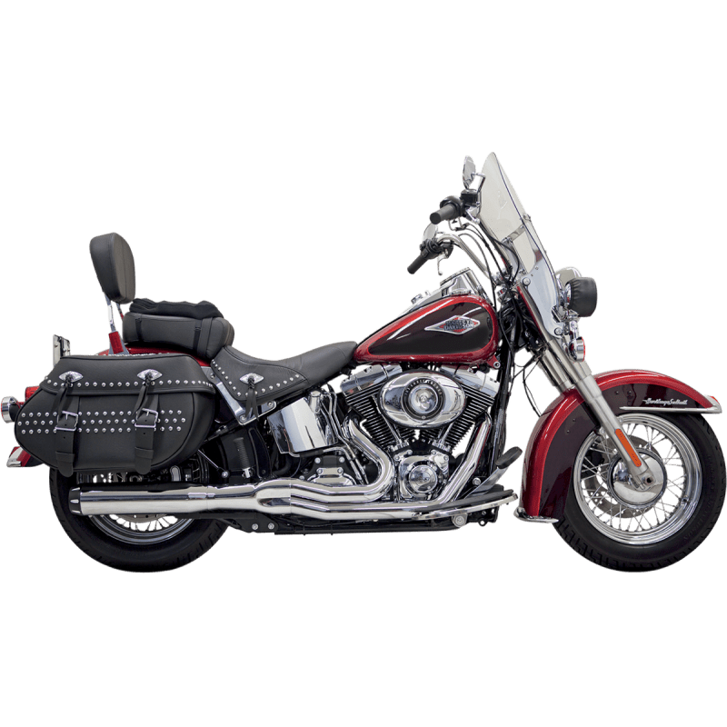 BASSANI XHAUST 86 - 17 SOFTAIL B1 POWER 2:1 FS CHROME (1S18R) - DRIVEN Canada's Powersports 8105940137191S18R