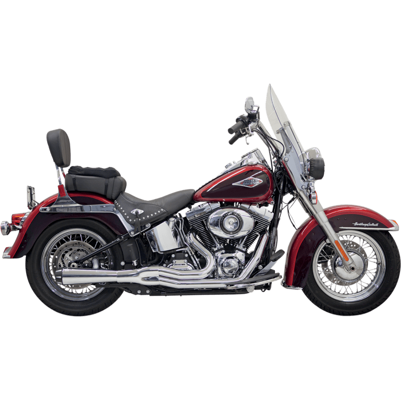BASSANI XHAUST 86 - 17 SOFTAIL MEGA POWER 2:1 FS CHROME (1S12R) - DRIVEN Canada's Powersports 8105940133201S12R