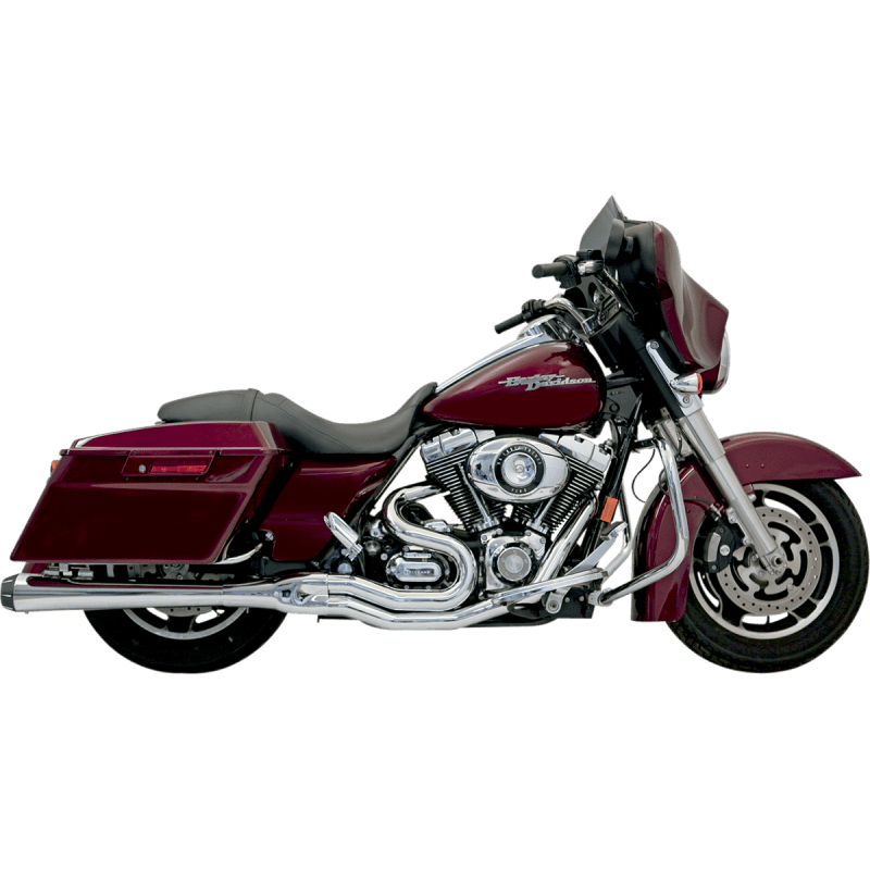BASSANI XHAUST 95 - 16 FLH/FLT B4M 2:1 FS CHROME >120HP (FLH - 747) - DRIVEN Canada's Powersports 810594016123FLH - 747
