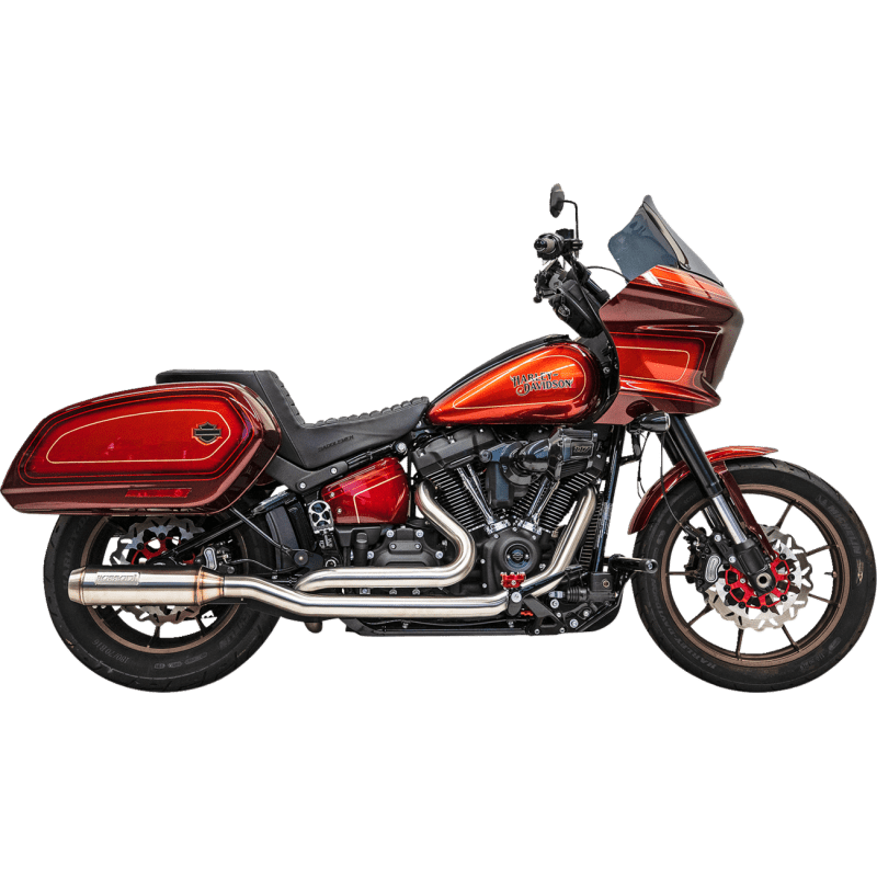 BASSANI XHAUST TRUE DUAL EXHAUST W/4" MUFFLER STAINLESS STEEL (1S97SS) - DRIVEN Canada's Powersports 1S97SS